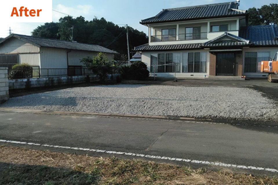 木造納屋解体工事